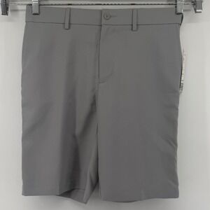 Grand Slam Golf Shorts Mens 32 Gray Performance Expandable Waist Stretch UPF 50